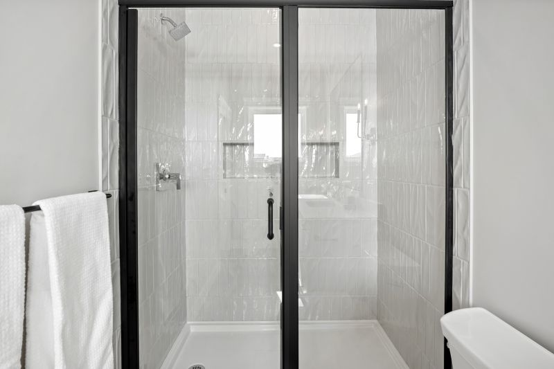 Elegant Frameless Shower Door